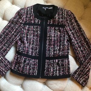 Karl Lagerfeld Paris tweed Blazer